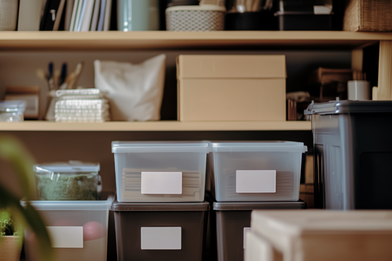 Plastic boxes