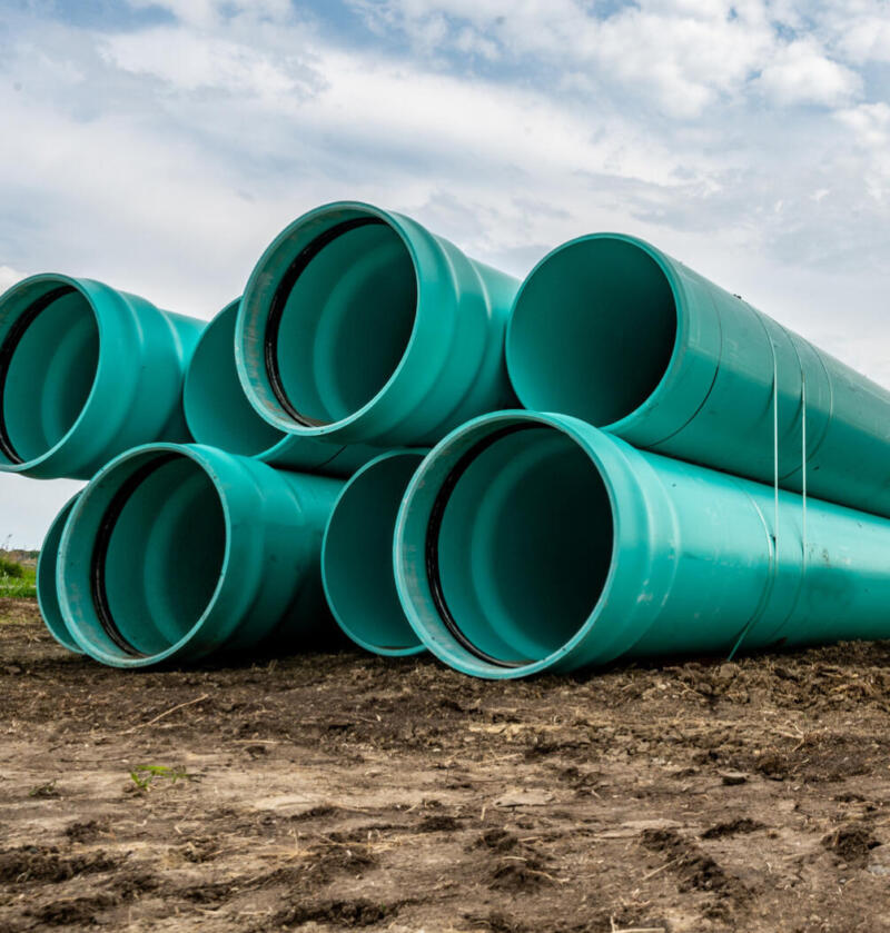 Plastic pipes