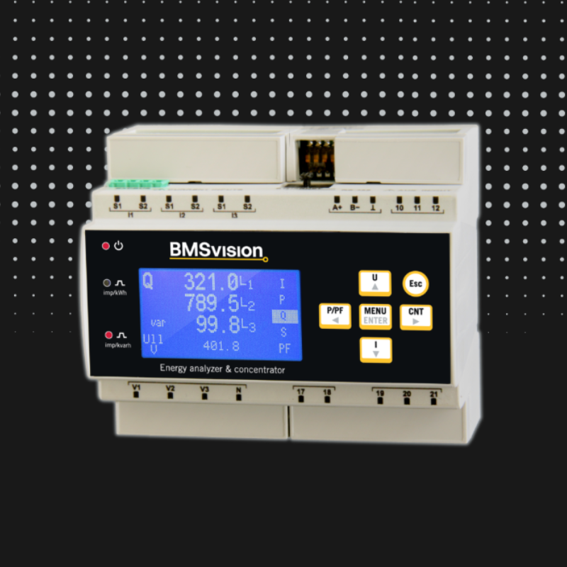 New energy meter: EM/TCP Energy Analyzer and Concentrator