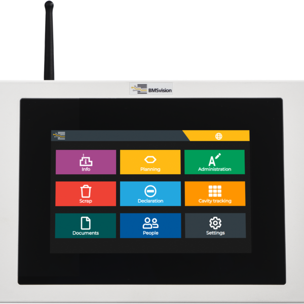 DU11 Front No Cable Entries Home Screen Plastics EN