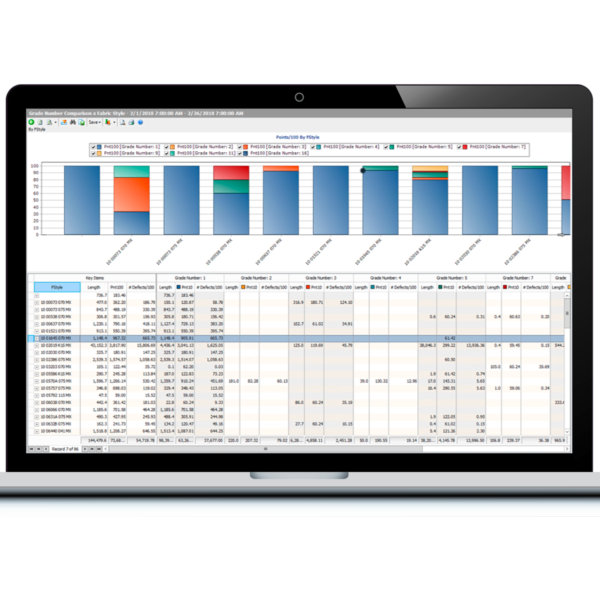 Reporting Grade Overview laptop